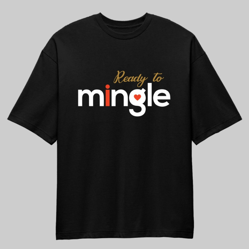 Ready To Mingle Oversized T-Shirt