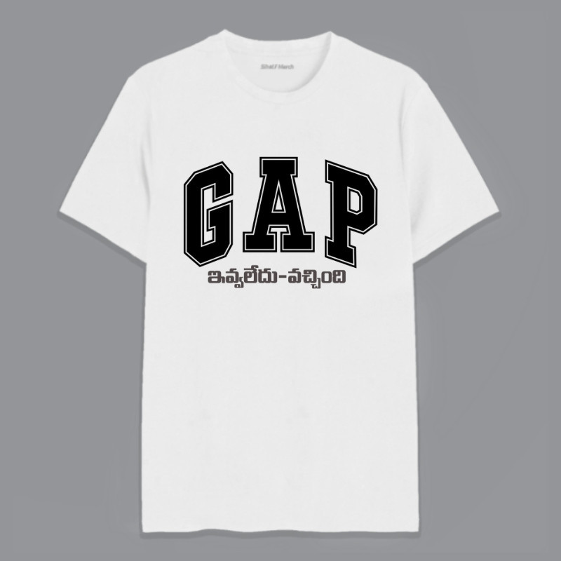 GAP Ivvaledhu Vachindhi Round Neck T-Shirt