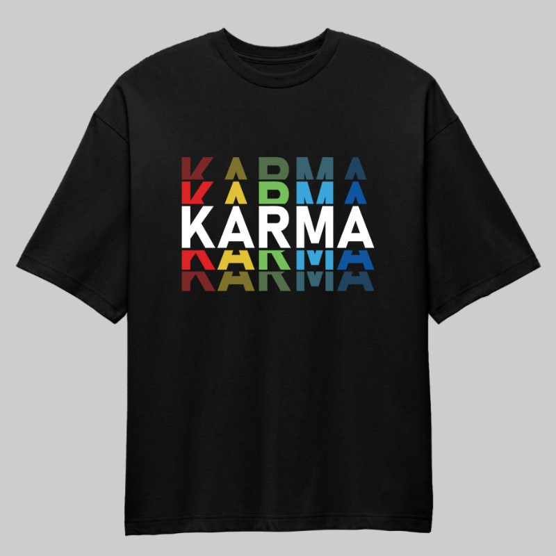 Karma Oversized T-Shirt