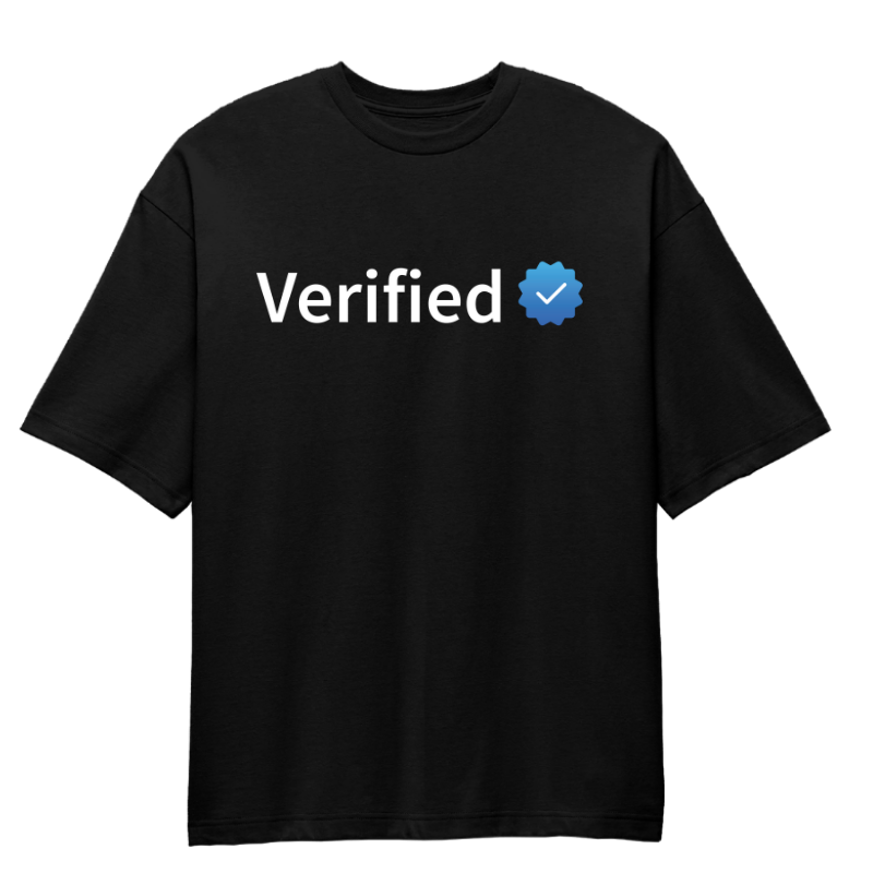 Verified Oversized T-Shirt