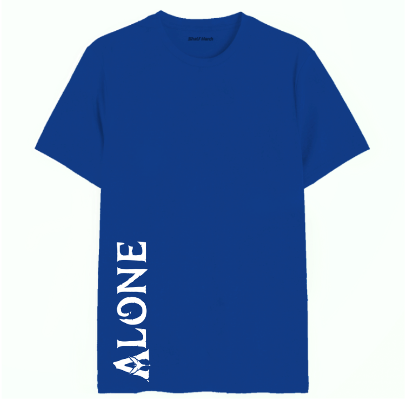 Alone Round Neck T-Shirt